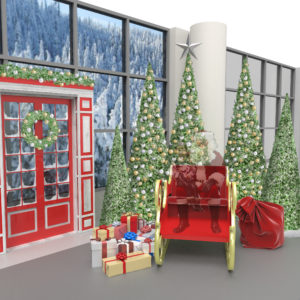 3d Brookfield Holiday Set Render