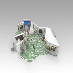 Priet Capital City Holiday Set 3d Rendering