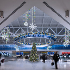 Jetblue Terminal Holiday Rendering