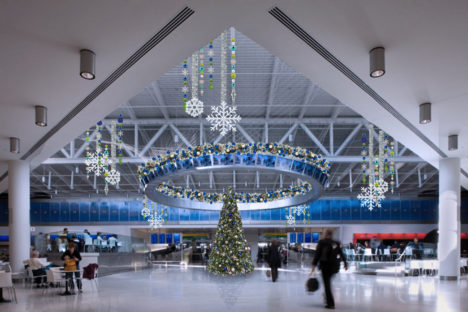 Jetblue Terminal Holiday Rendering