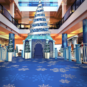 Santa Set Holiday Set Rendering