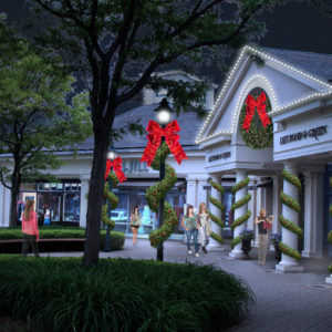 Somerset square Holiday Exterior Rendering