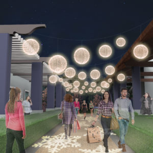 Veranda Overhead Light Rendering