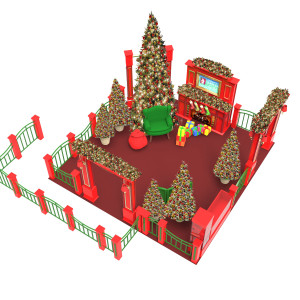 Woodland Holiday Set 3d Model