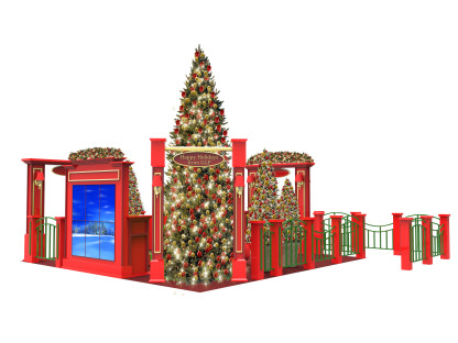 Woodland Holiday Set 3d Model