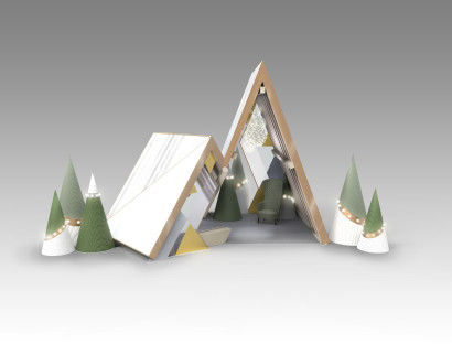 seasonal Holiday Set Rendering