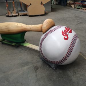 CNC 3d Bat Baseball