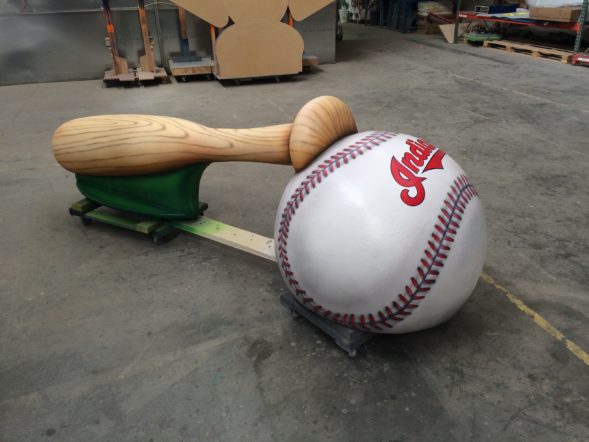 CNC 3d Bat Baseball