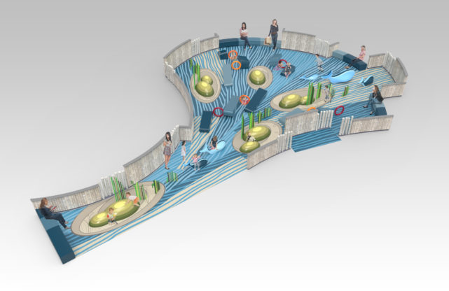 Eastridge Pacific Playarea 3d Rendering