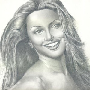 Priyanka Pencil Portrait