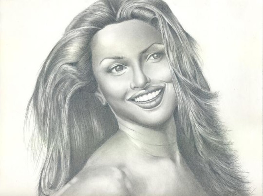 Priyanka Pencil Portrait