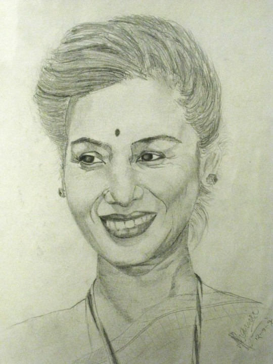 Shabana Pencil Portrait