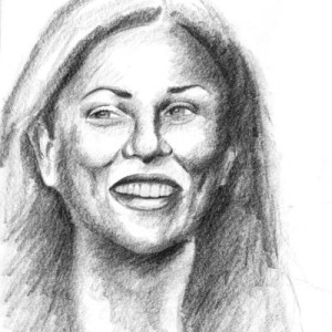 Sushmita Pencil Portrait