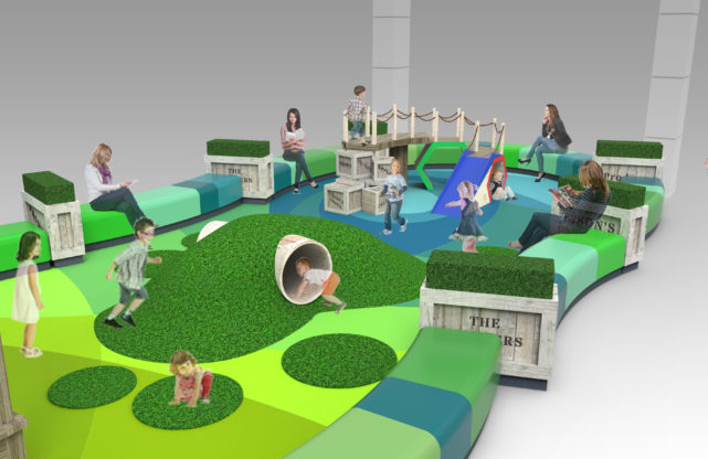 Tysons Corner Center 3d Playarea Rendering