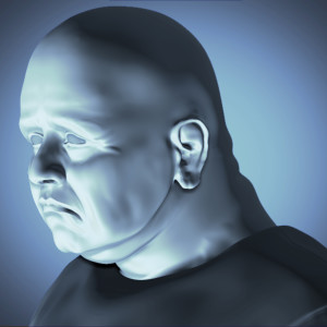 fat butcher 3d Rendering