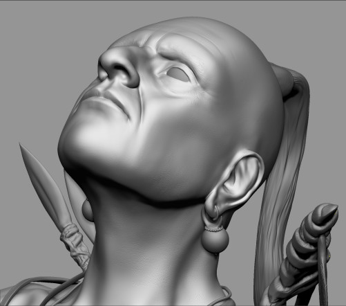 native man 3d Rendering